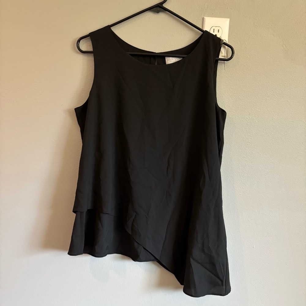 Bisou Bisou Charcoal Blouse